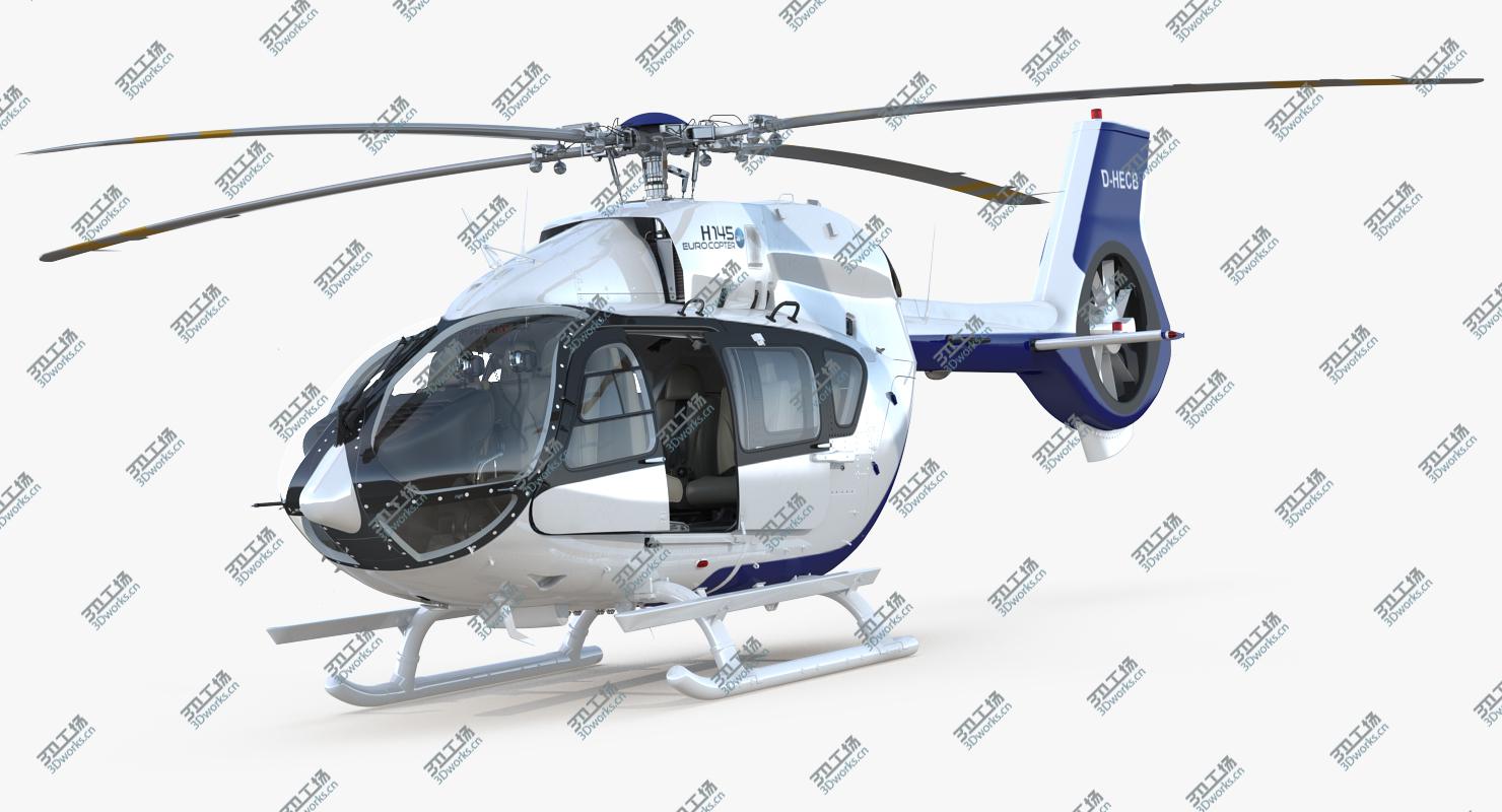 images/goods_img/20210313/3D model Light Utility Helicopter Eurocopter EC145 T2 Rigged/2.jpg